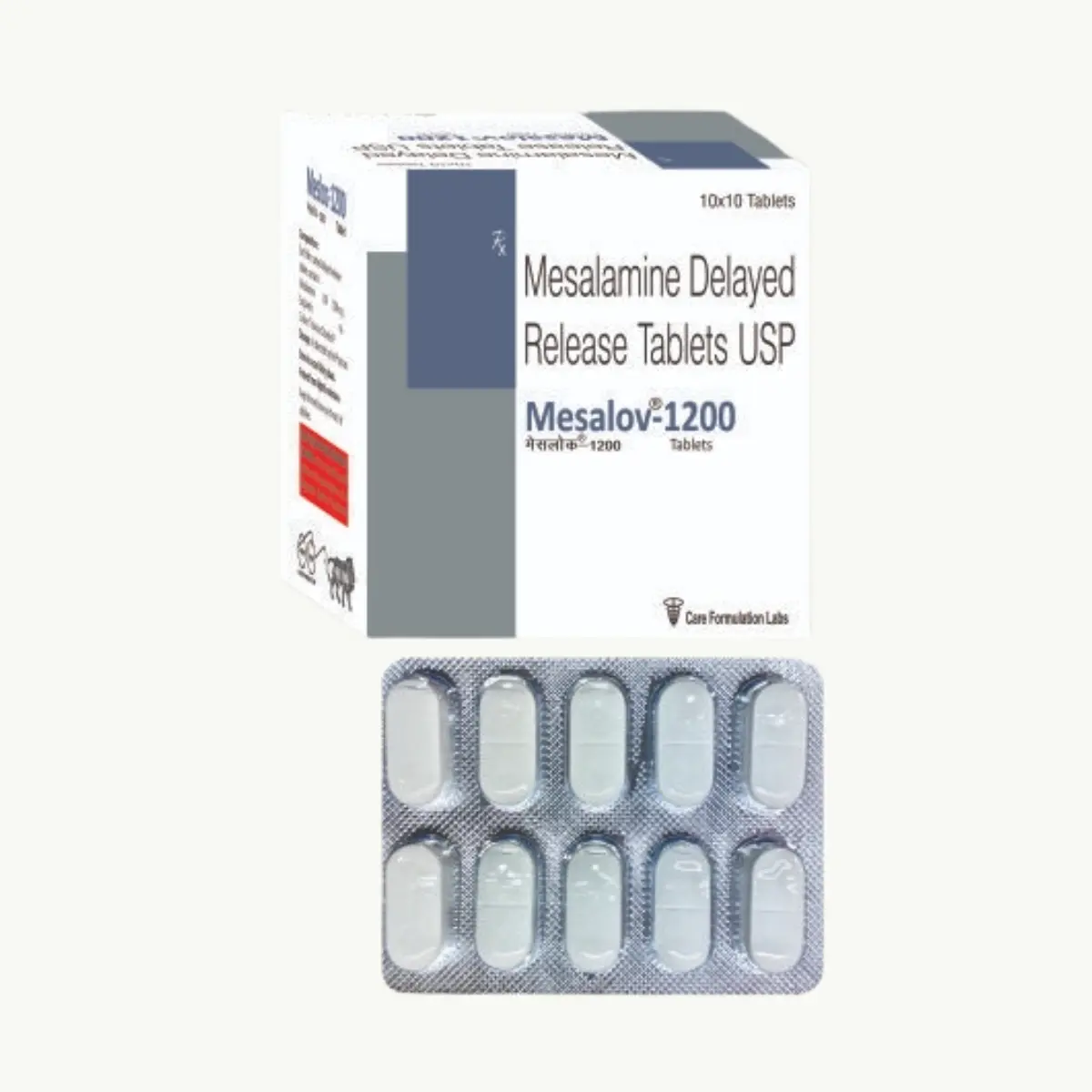 MESALOV 1200 (Mesalazine (1200mg) / Mesalamine (1200mg))