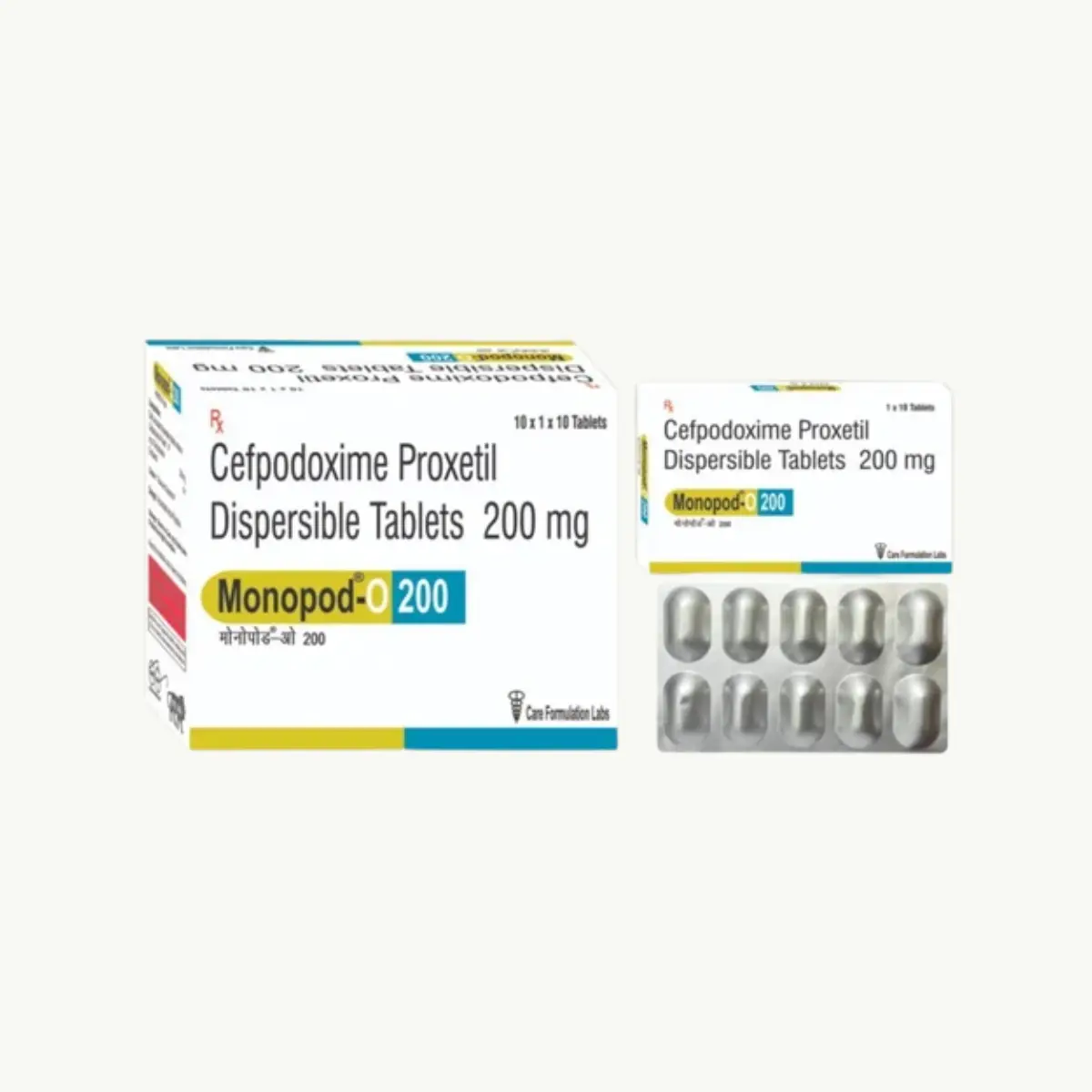 MONOPOD O 200 (Cefpodoxime Proxetil (200mg) + Ofloxacin (200mg))