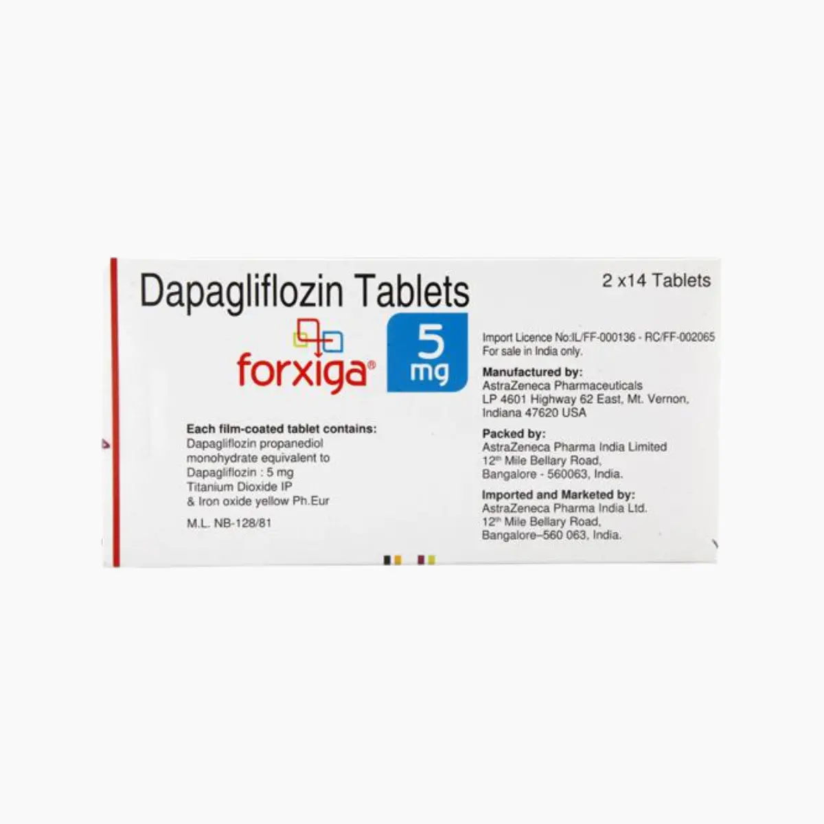 FORXIGA 5MG (Dapagliflozin (5mg)) - Image 2