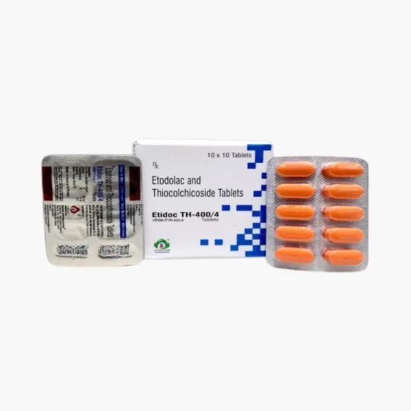 ETIDOC TH 400/4 (Etodolac (400mg) + Thiocolchicoside (4mg)) - Image 2