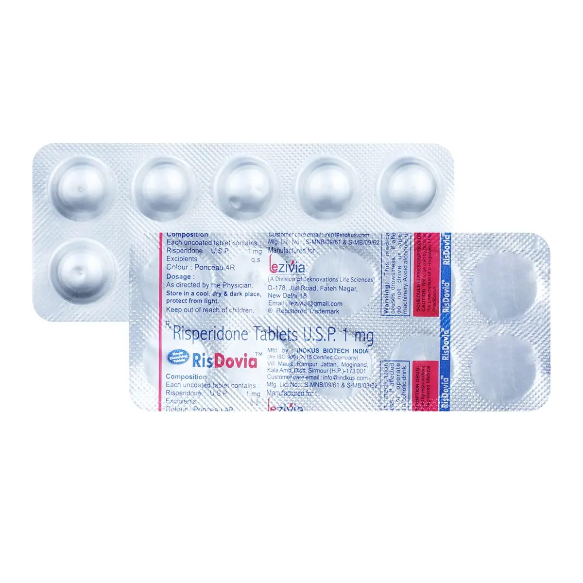 RISDOVIA 1MG