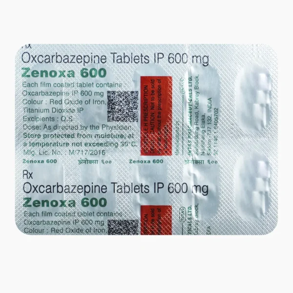 ZENOXA 600MG (Oxcarbazepine (600mg)) - Image 2