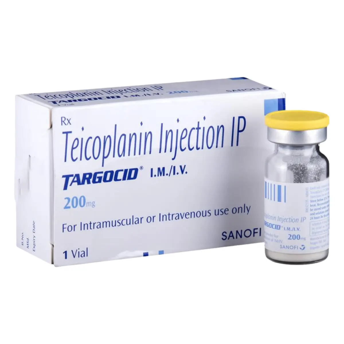 TARGOCID 200MG (Teicoplanin (200mg))