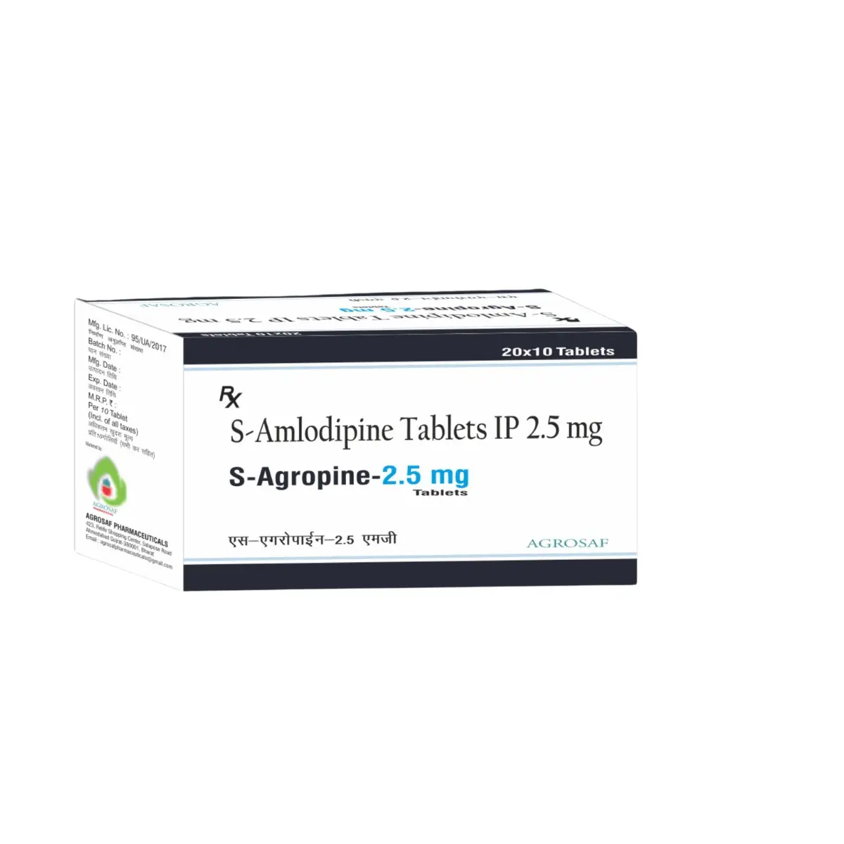 S AGROPINE 2.5MG