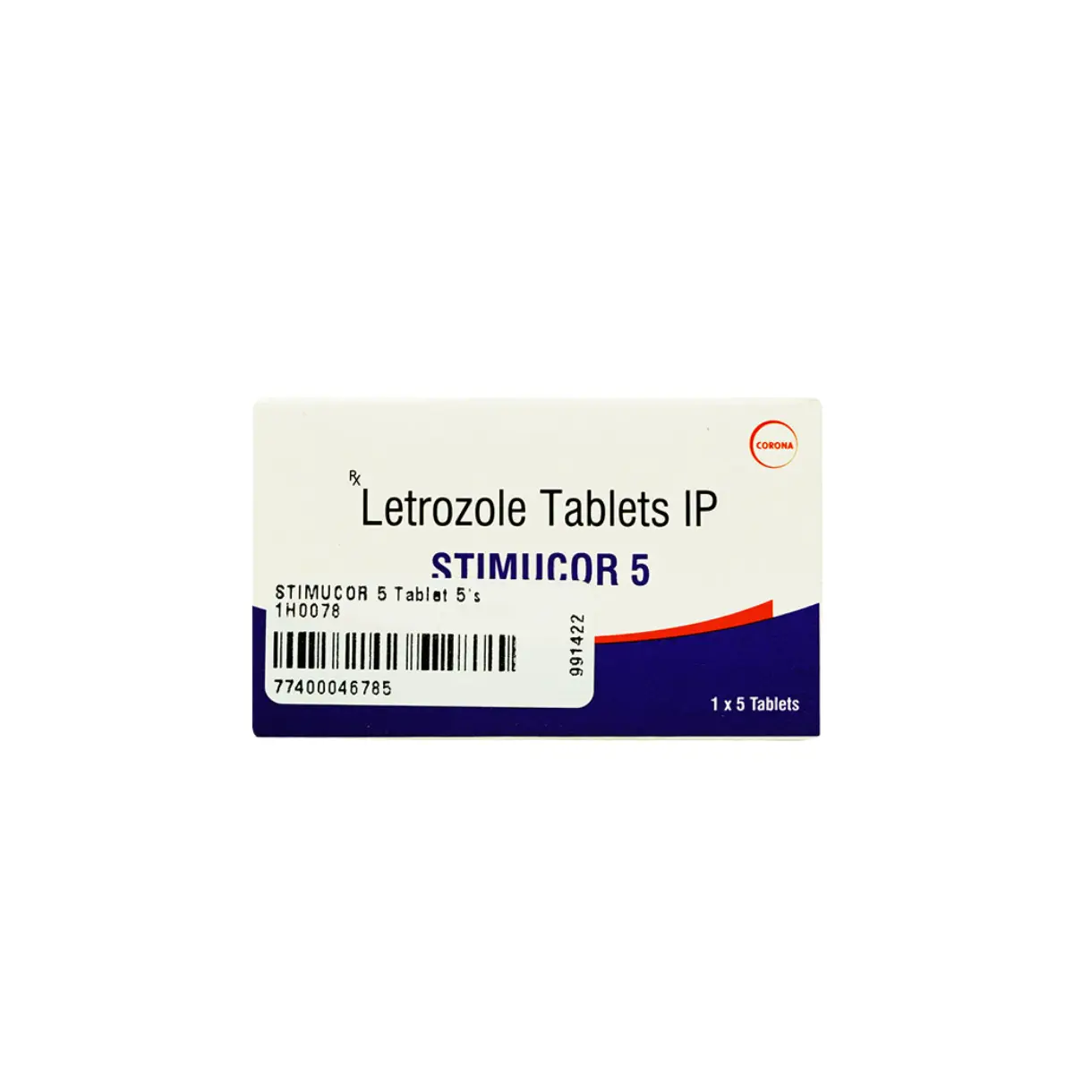 STIMUCOR 5MG (Letrozole (5mg))