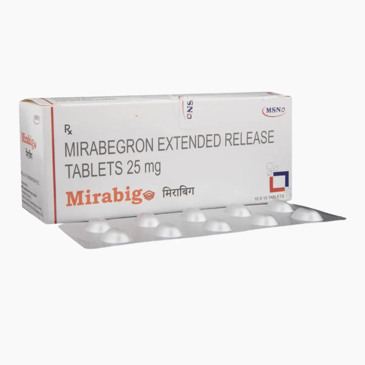 MIRABIG 25MG (Mirabegron (25mg))