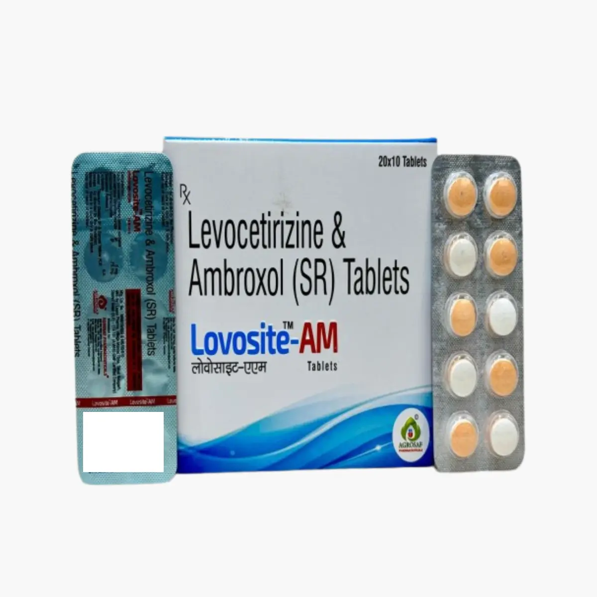 LOVOSITE AM (Levocetirizine (5mg) + Ambroxol (75mg)) - Image 2