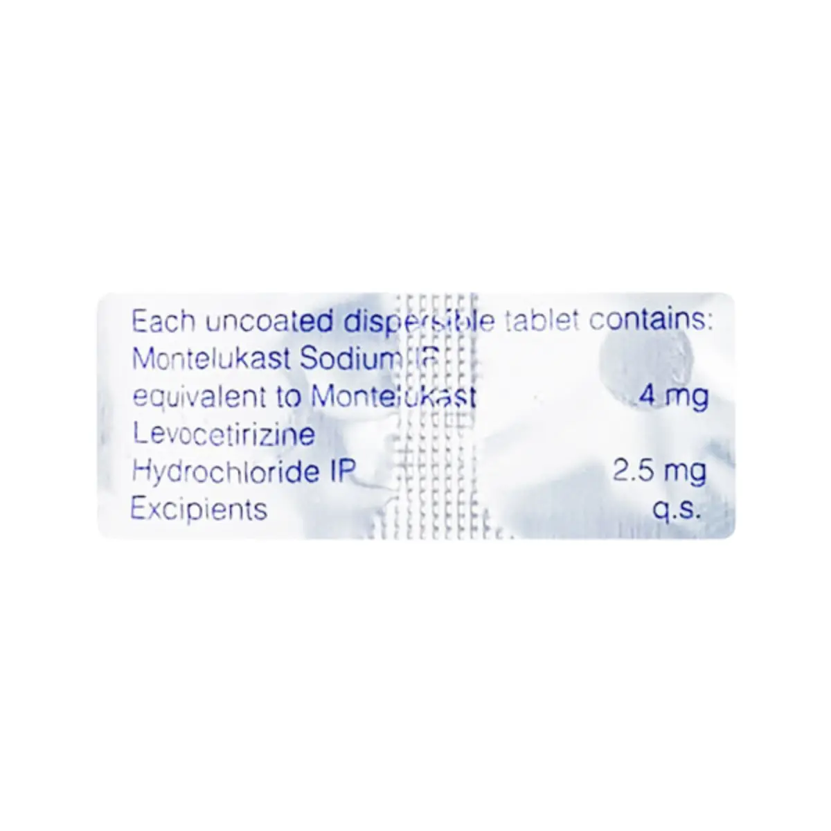 MONTEK LC KID (Levocetirizine (2.5mg) + Montelukast (4mg)) - Image 2