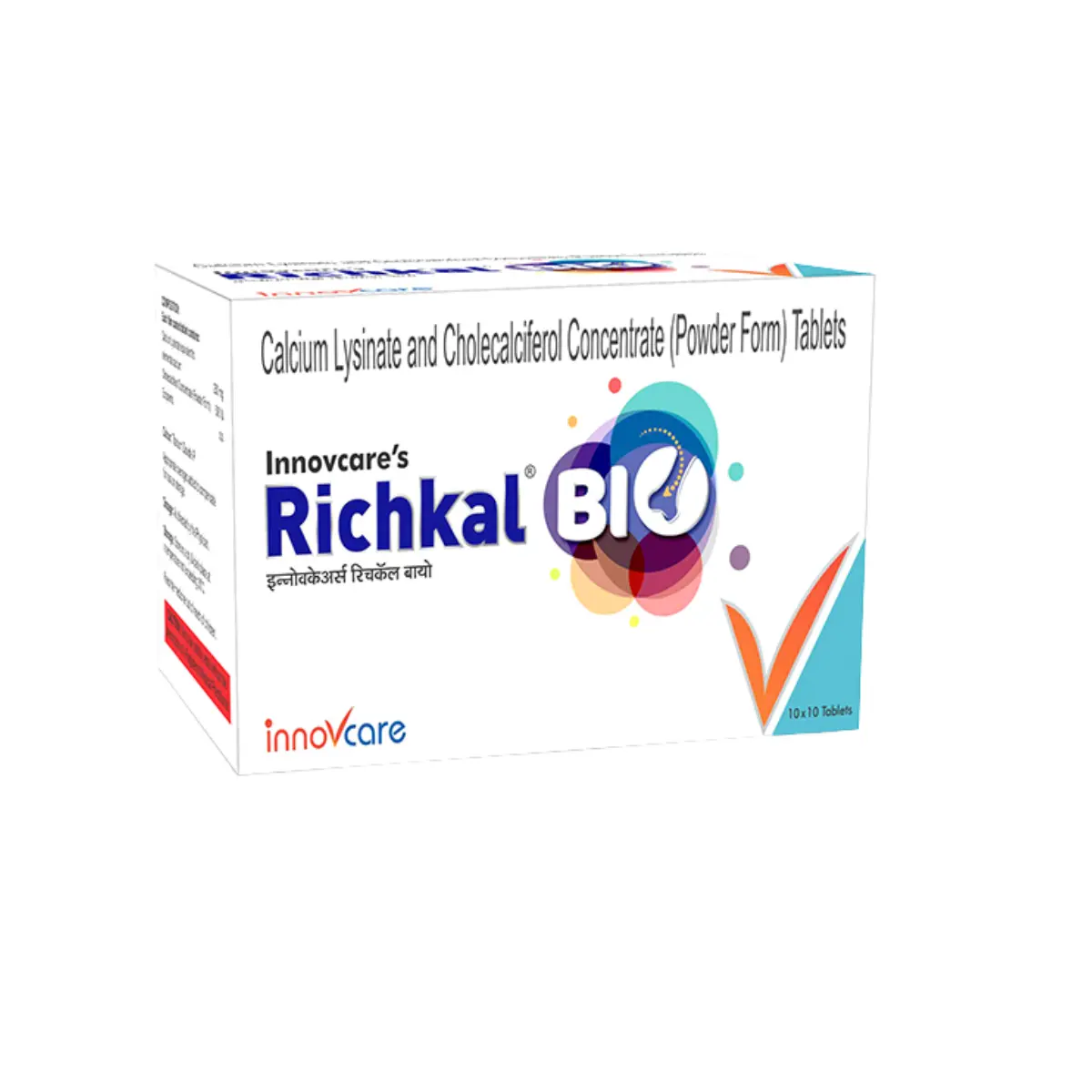 RICHKAL BIO (Calcium (250mg) + Vitamin D3 (500IU))