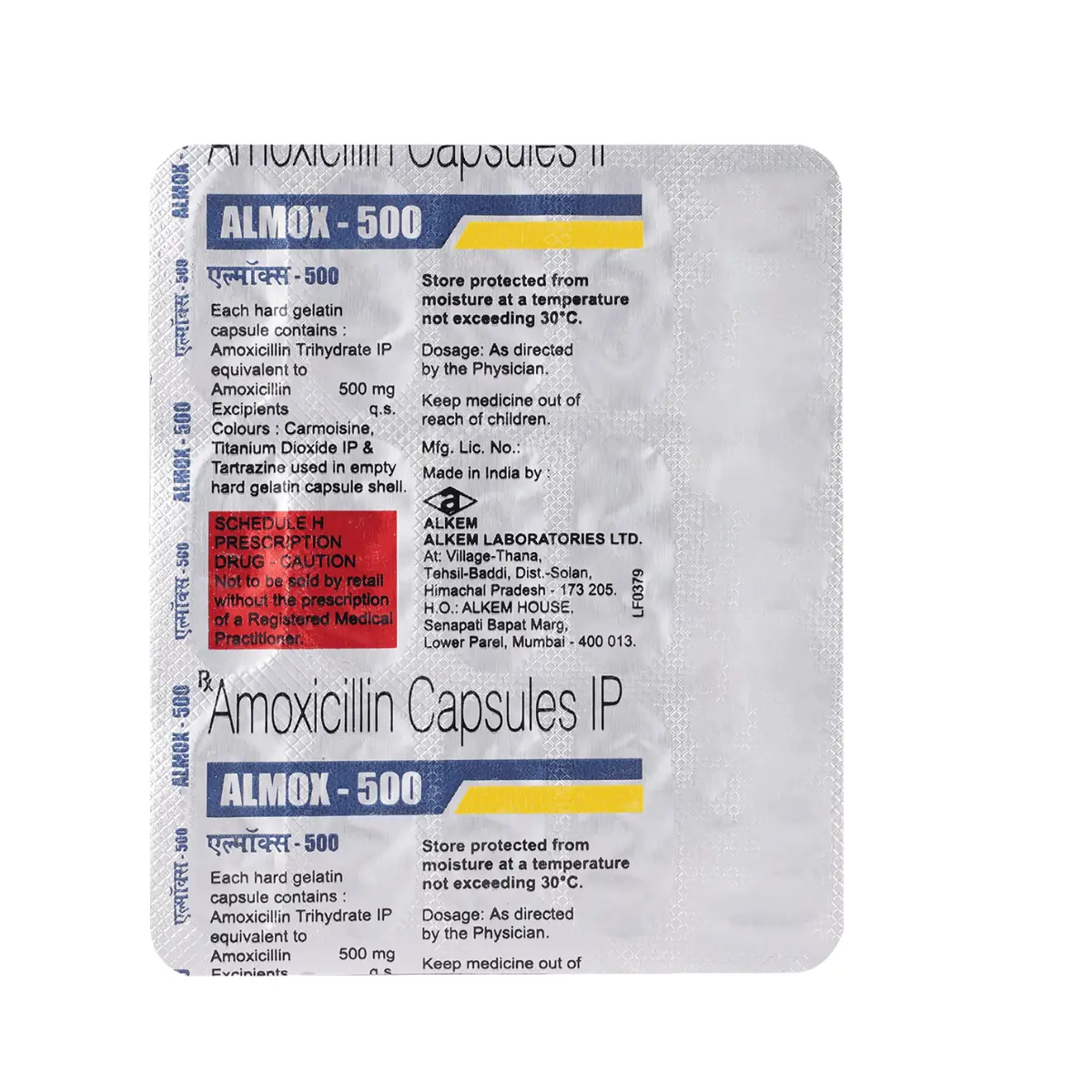 ALMOX 500 (Amoxycillin (500mg)) - Image 2