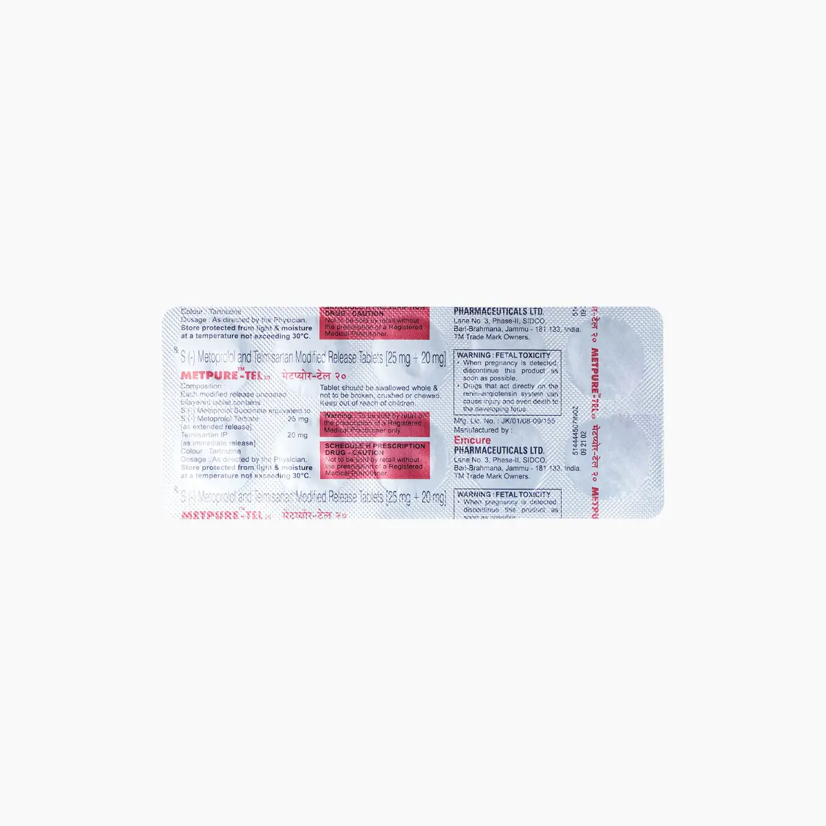 METPURE TEL 20 - Image 2