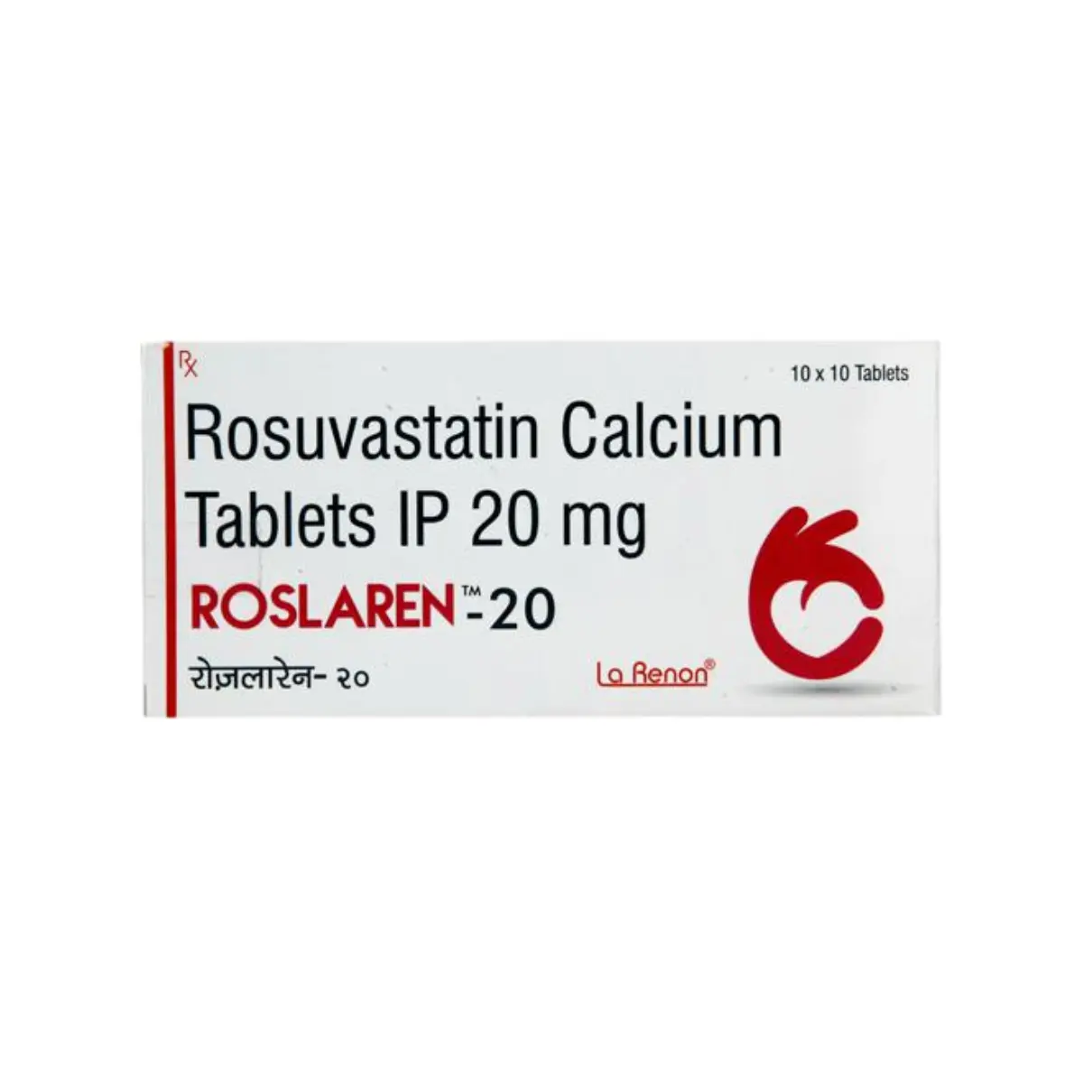 ROSLAREN 20 MG (Rosuvastatin (20mg))