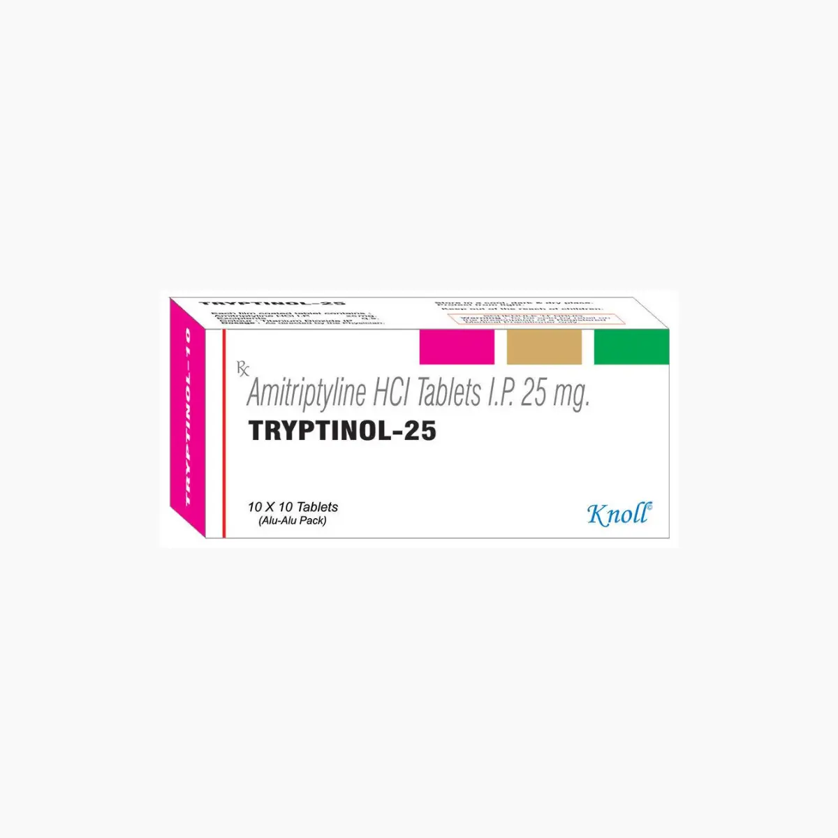 TRYPTINOL 25 (Amitriptyline (25mg))