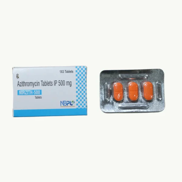 Bio Azithromycin NIRZITH 500 (Azithromycin (500mg)) - Nirman Bio Pharma