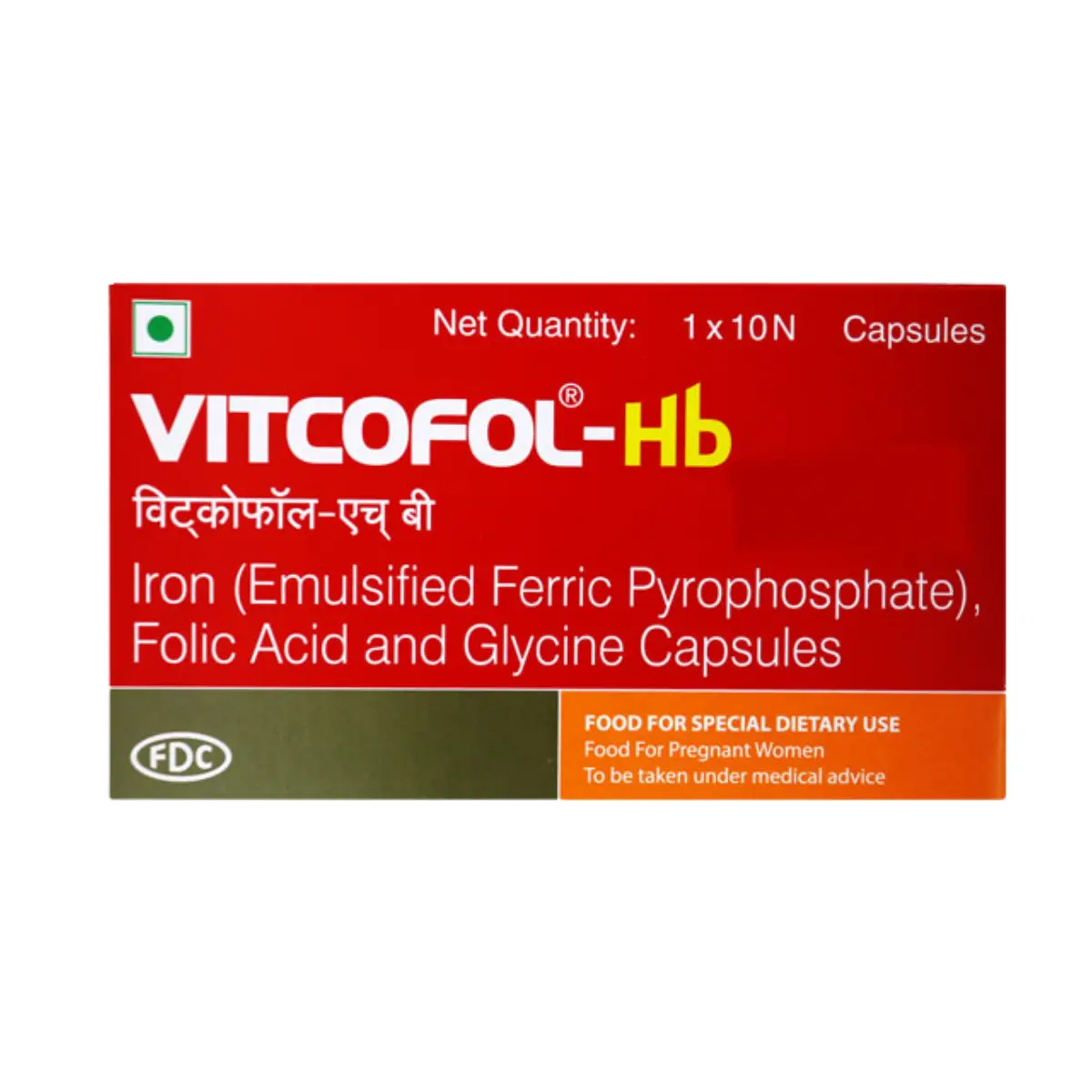 VITCOFOL HB (Elemental Iron Folic Acid)