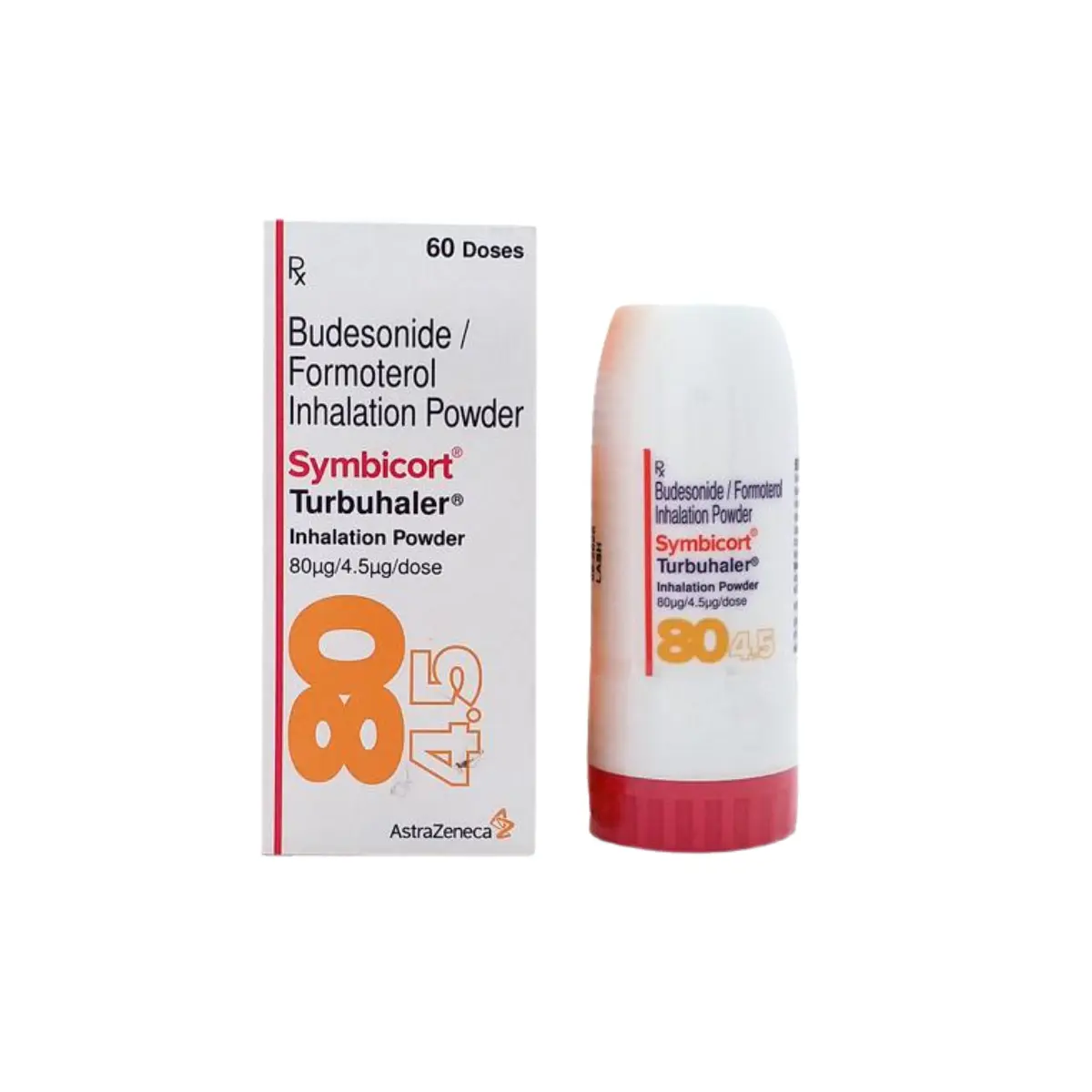 SYMBICORT TURBUHALER (Formoterol (4.5mcg) + Budesonide (80mcg)) - Image 2