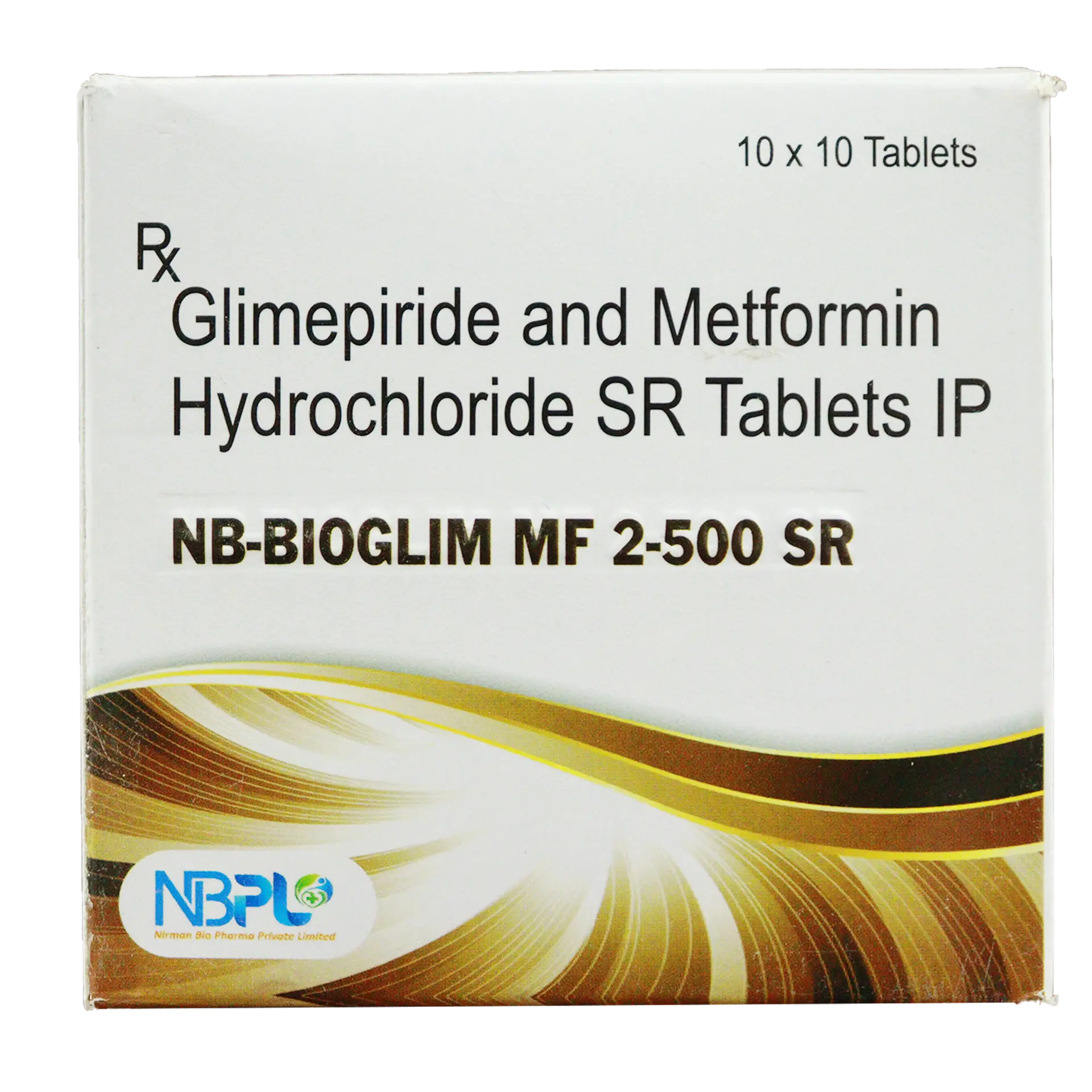 NB BIOGLIM MF 2/500 SR (Glimepiride (2mg) + Metformin (500mg))