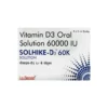 SOLHIKE D3 60K NANO (cholecalciferol (60,000iu))