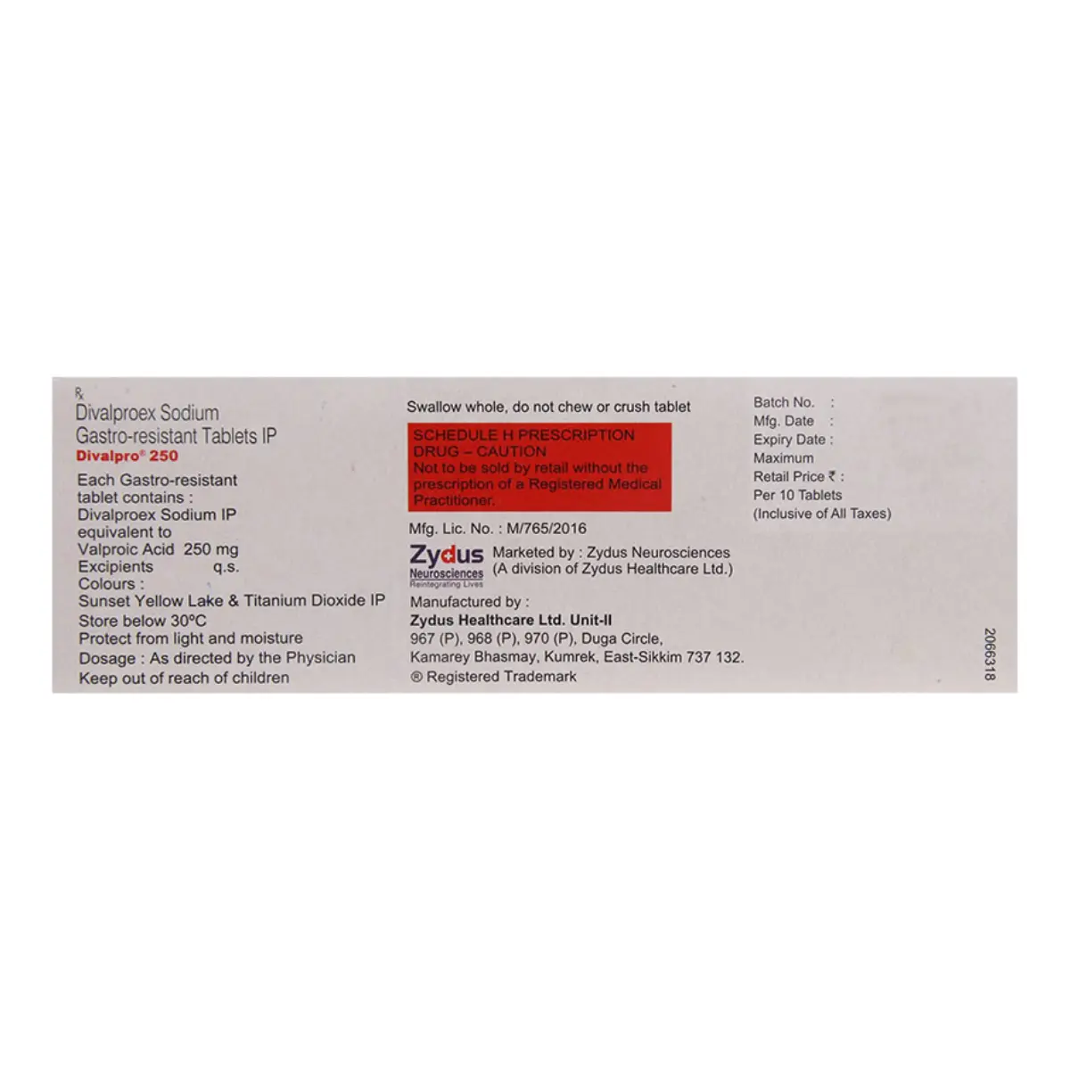 DIVALPRO 250MG - Image 2