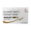 ROSLOY GOLD 20 (Aspirin (75mg) + Rosuvastatin (20mg) + Clopidogrel (75mg))