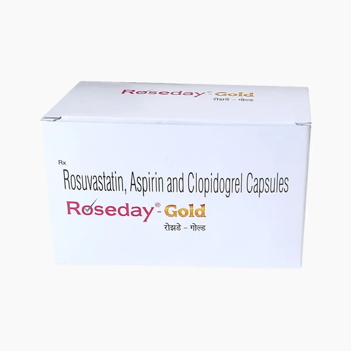 ROSEDAY GOLD 10 (Aspirin (75mg) + Rosuvastatin (10mg) + Clopidogrel (75mg))