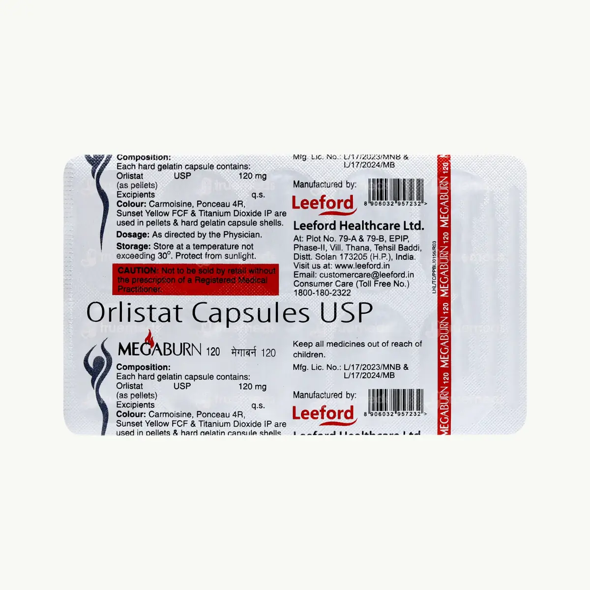 MEGABURN 120 (Orlistat (120mg)) - Image 2