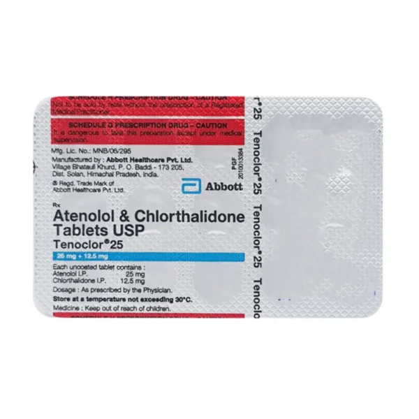tenoclor25mg-atenolol-25mg-chlorthalidone-12-5mg-nirman-bio