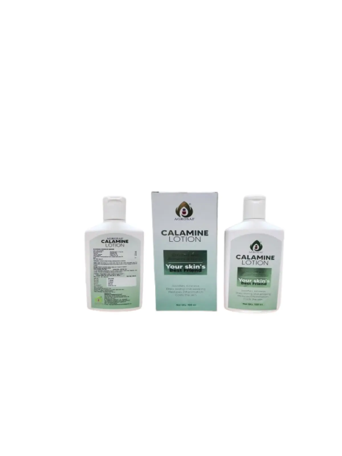 AGROSAF CALAMINE (ALOE BARBADENSIS(10%),CALAMINE(8%),TRITICUM(1.5%),OLEA EUROPOEA(1.5%)) - Image 2