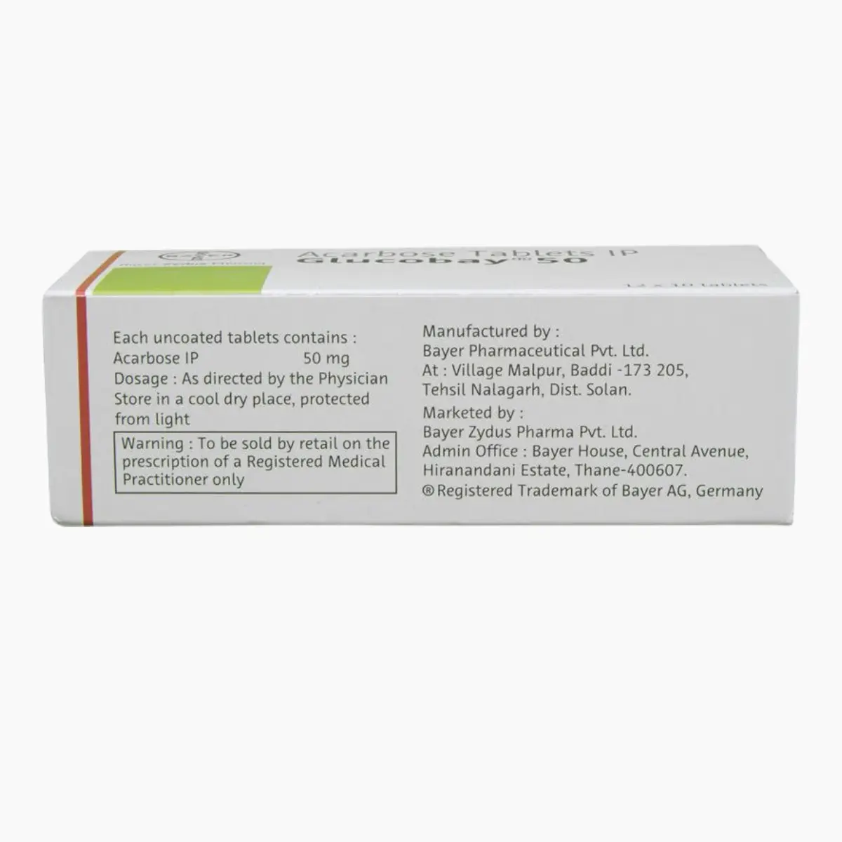 GLUCOBAY 50MG - Image 2