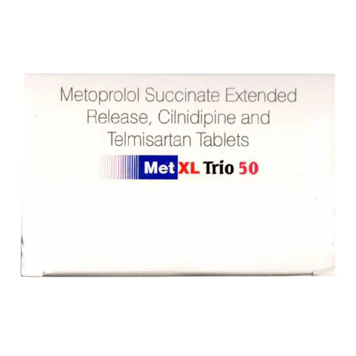 MET XL TRIO 50 (Cilnidipine (10mg) + Metoprolol Succinate (50mg) + Telmisartan (40mg))