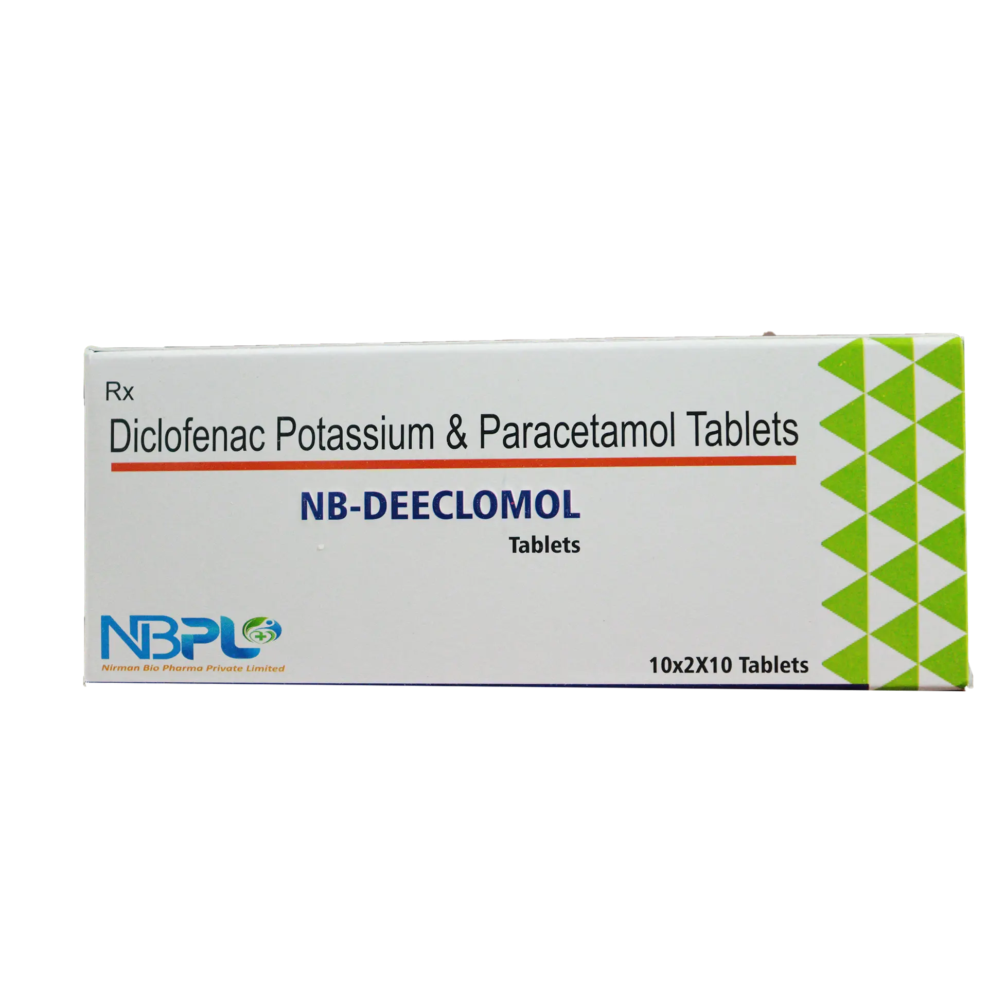 NB DEECLOMOL (Diclofenac (50mg) + Paracetamol (325mg))