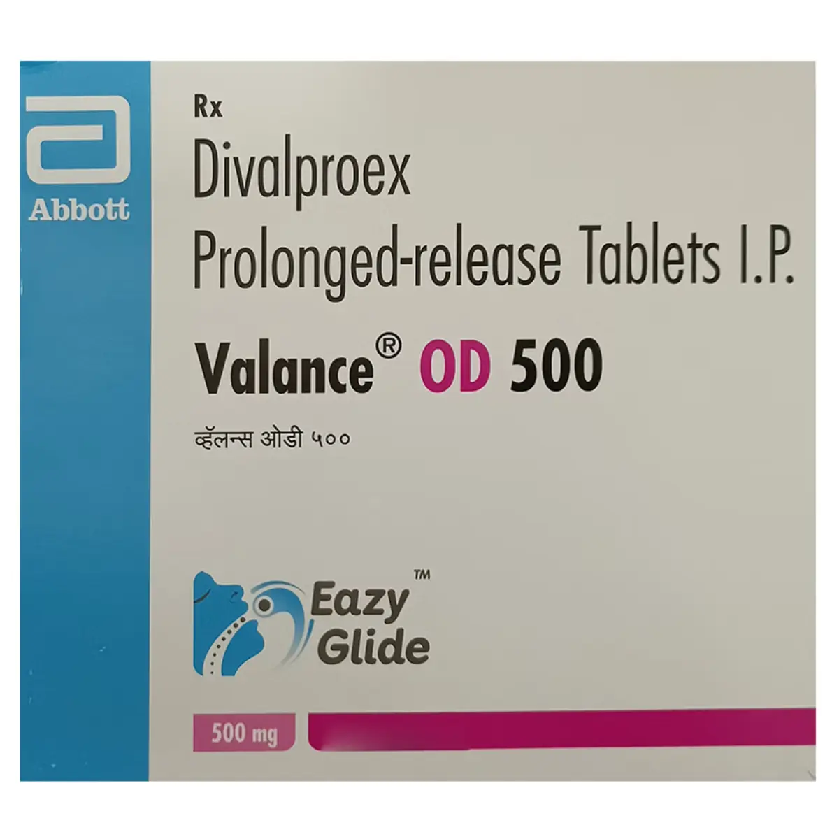 VALANCE OD 500MG (Divalproex (500mg))